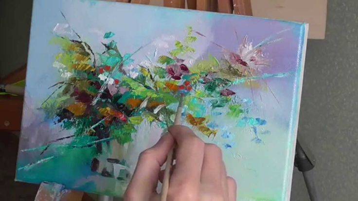 Картина панно рисунок мастер-класс рисование и живопись как рисовать мастихином/море краска
