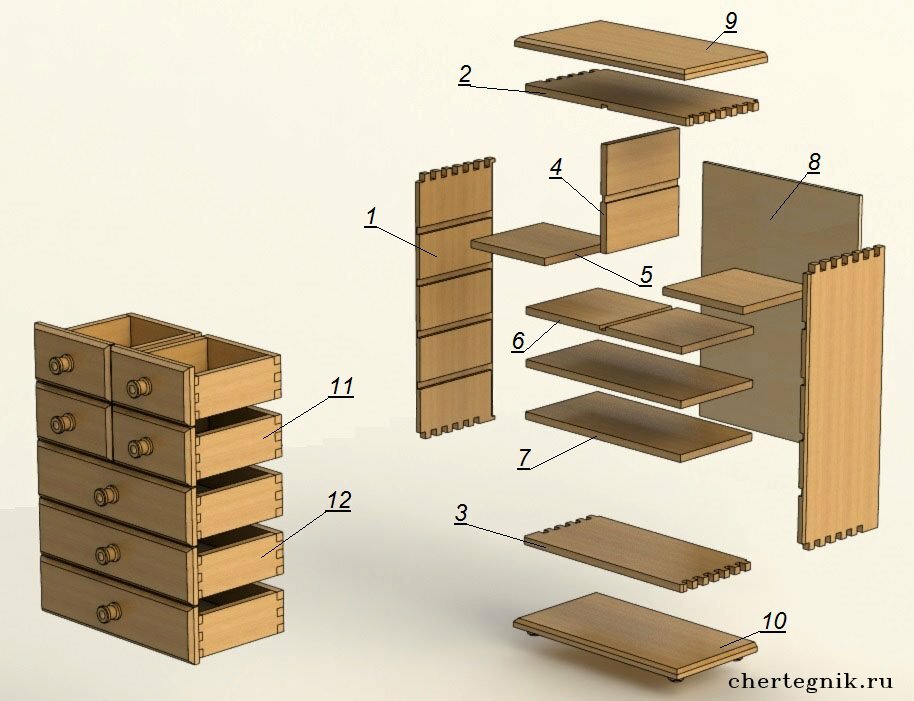 Мебель из картона своими руками: выкройки и схемы, видео мастер-классы!