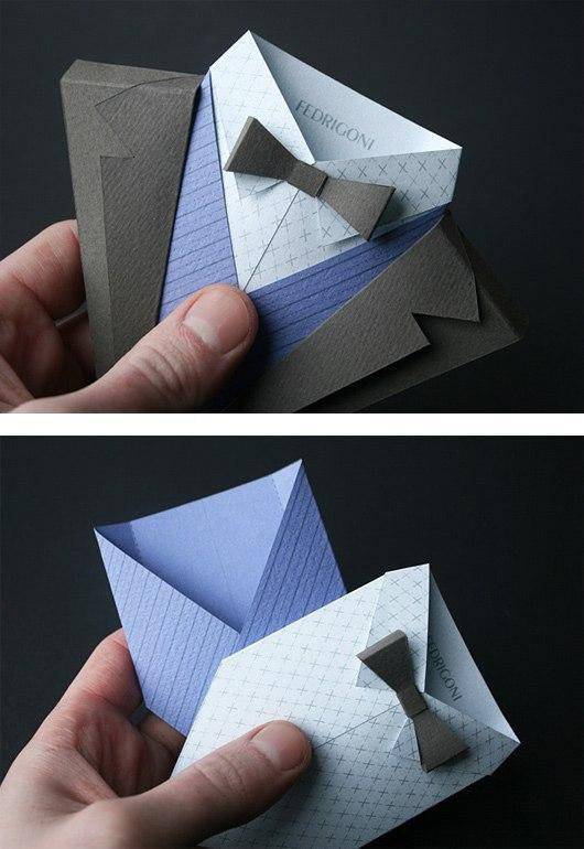 Открытка и денежный конвертик для мужчины в технике оригами