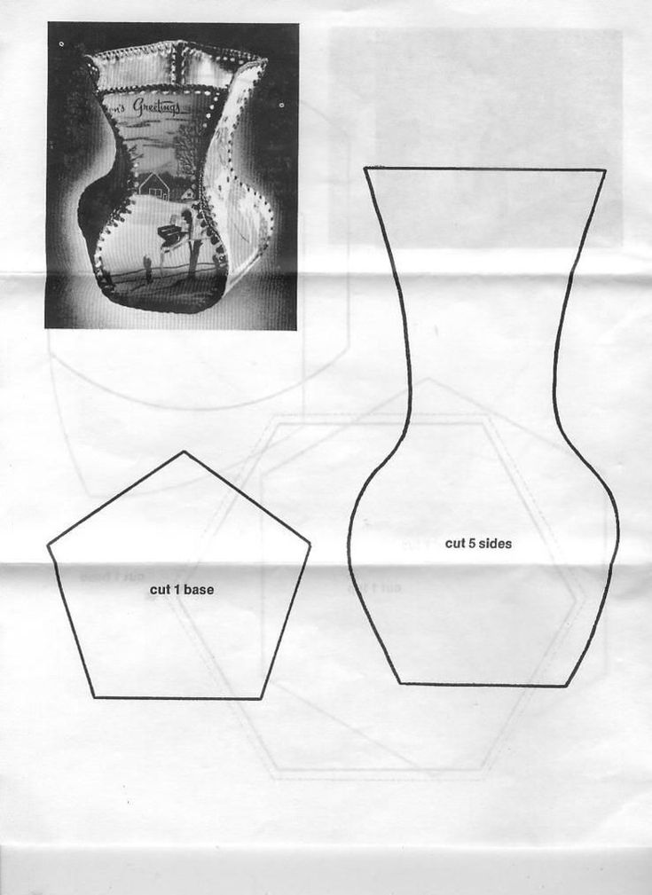 Схемы бумагопластики для начинающих: макетирование вазы и цветов из бумаги на занятиях с ребёнком