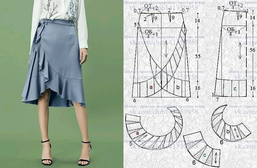 Юбка зимняя длинная выкройка. как сшить юбку своими руками: 5 простых вариантов на любой вкус | прическа и макияж
