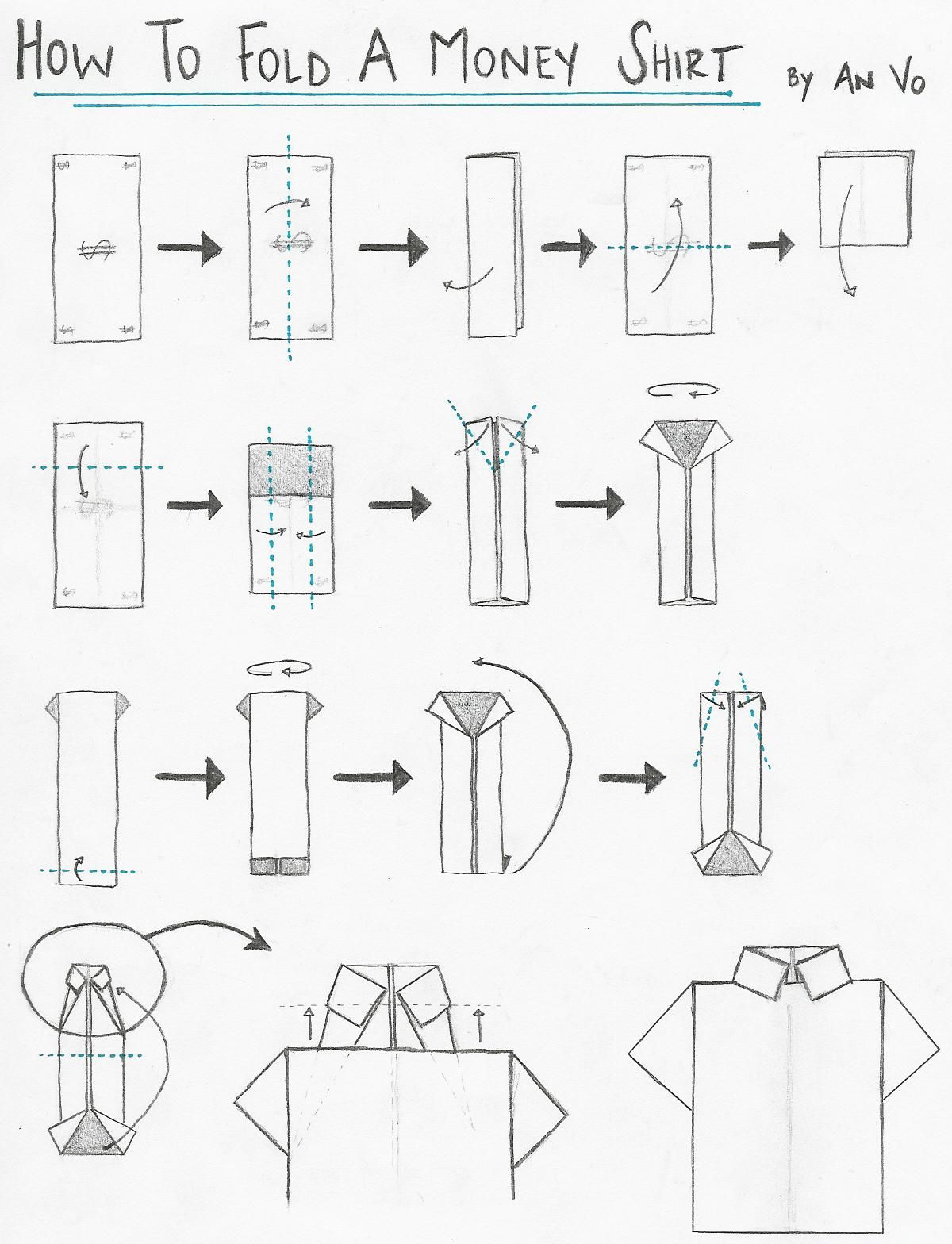Оригами из денег: как сделать бабочку, сердце и рубашку с галстуком своими руками