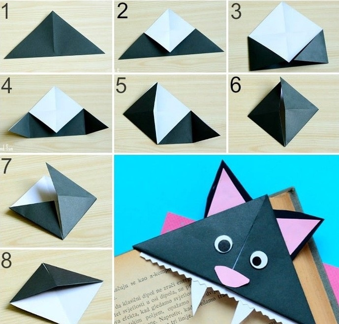 Оригами своими руками без проблем и затрат, с подобной инструкцией по изготовлению поделок из бумаги