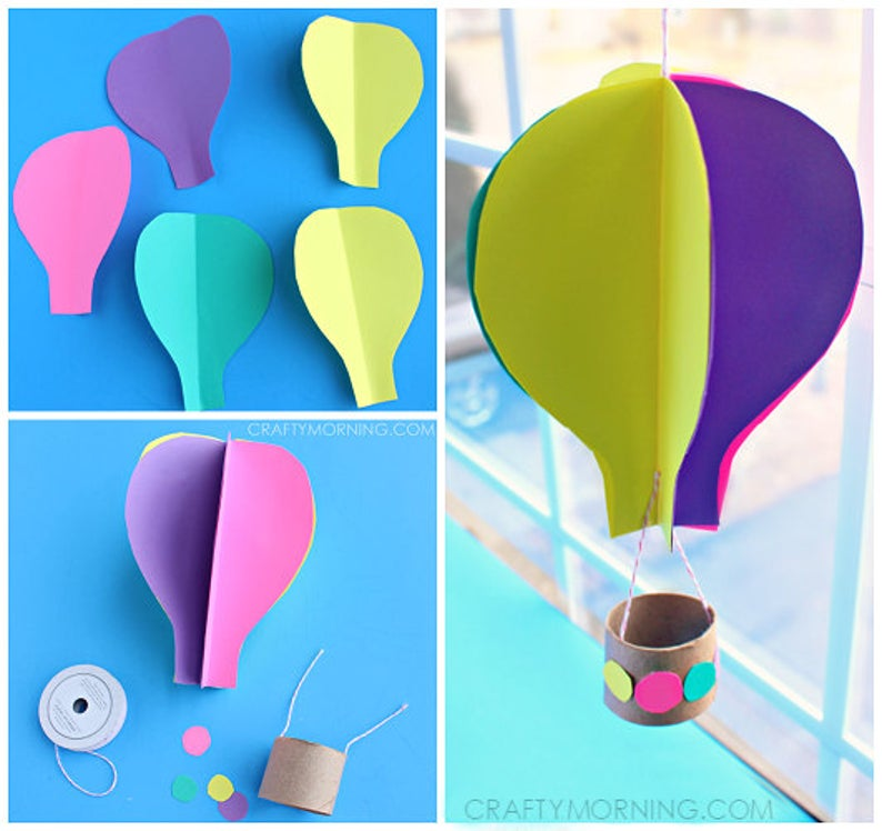 Воздушный шар из шариков для фотосессии. поделка, игрушка, аппликация – декоративный воздушный шар с корзиной своими руками: идеи, схема, фото