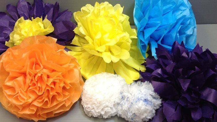 Оригинальные бумажные цветы из салфеток своими руками: мастер-класс с пошаговым фото, видео