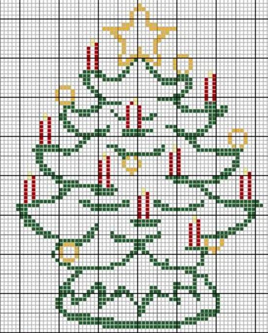Схемы вышивки крестом новогодние мотивы маленькие: вышитые игрушки на елку