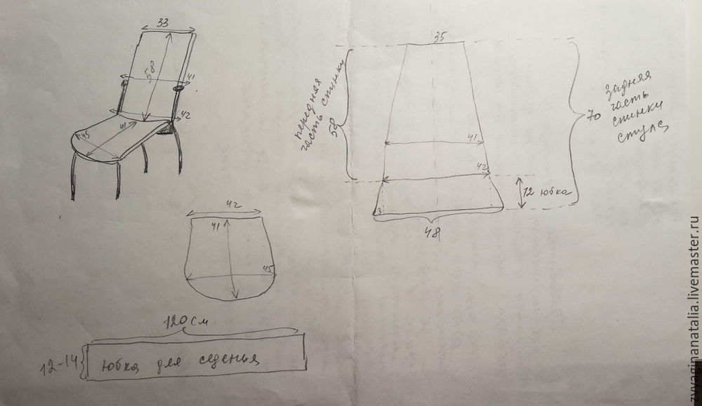 Чехлы на стулья своими руками — способы пошива, пошаговые инструкции и примеры создания чехлов (120 фото)