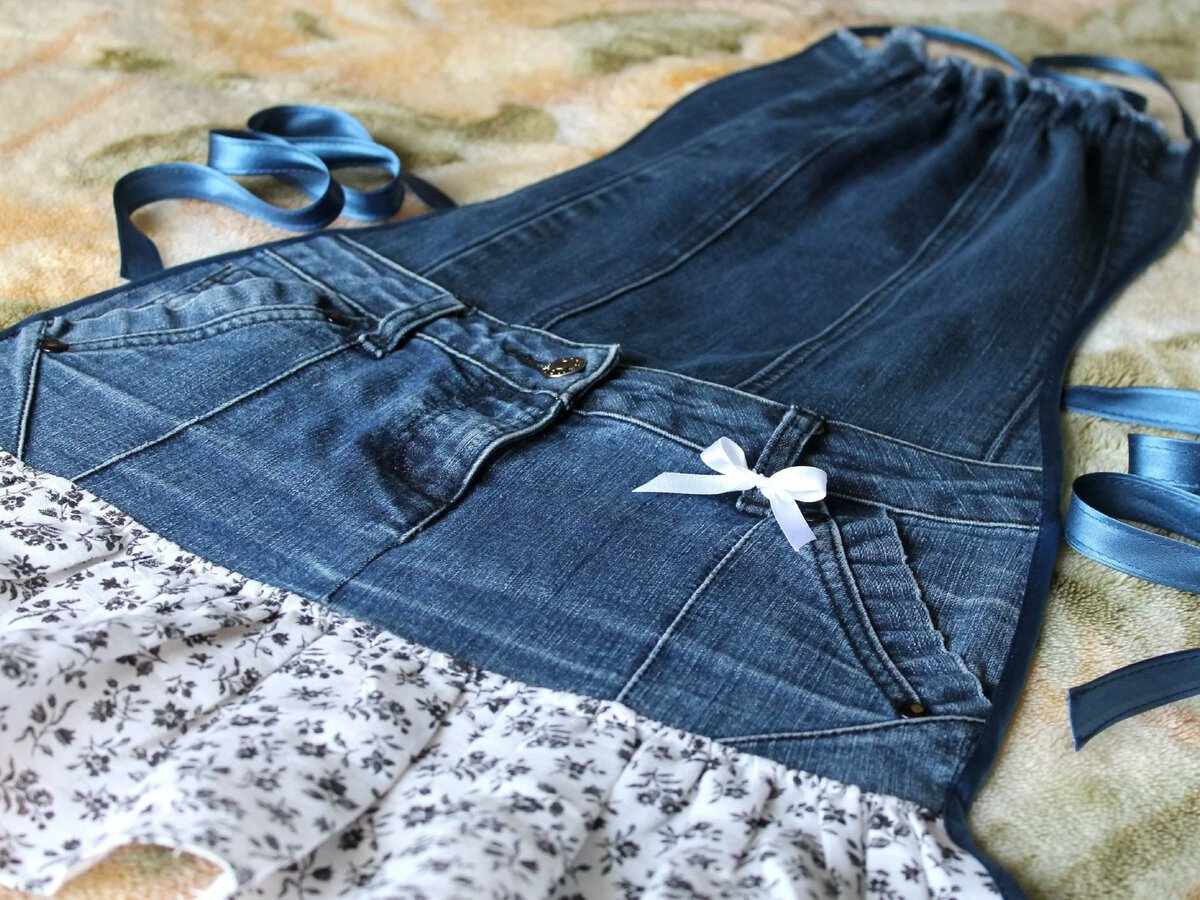 Что можно сделать из старых джинсов своими руками? 9 идей с фото