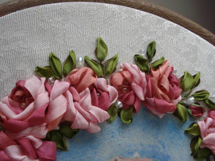 Вышивка лентами розы самые шикарные картины, мастер класс, видео