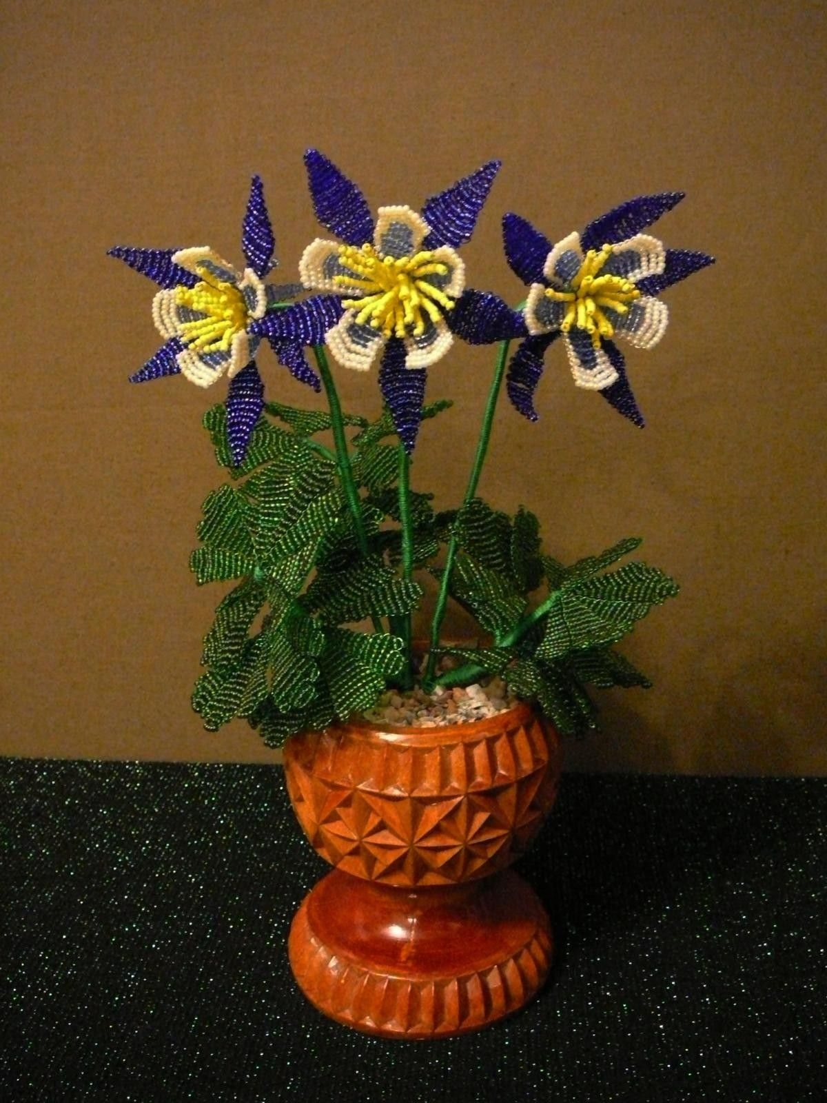 Аквилегия из бисера: мастер-класс и техника изготовления цветка с подробным описанием