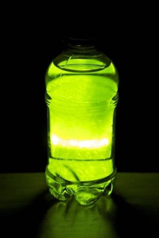 Делаем светящуюся воду в домашних условиях. как сделать светящуюся воду в домашних условиях как сделать цветную воду в бутылке