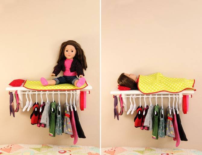 100 лучших идей: как сделать мебель для кукол на фото