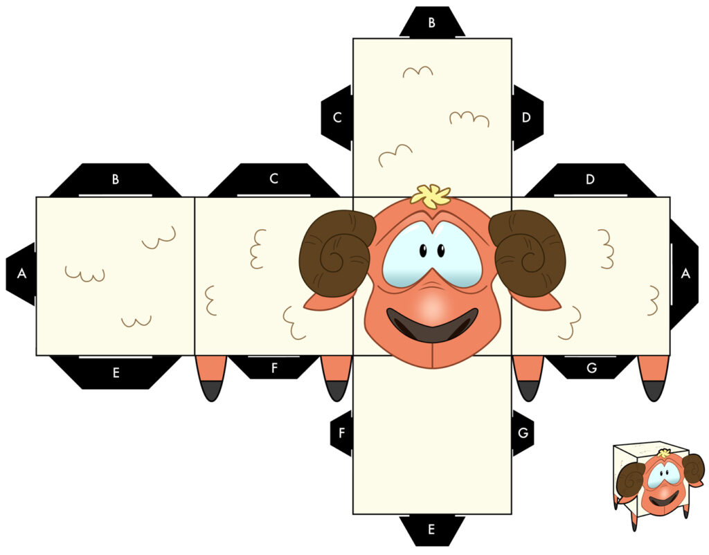 Поделки персонажей из мультфильма «смешарики»: схемы и шаблоны для вырезания