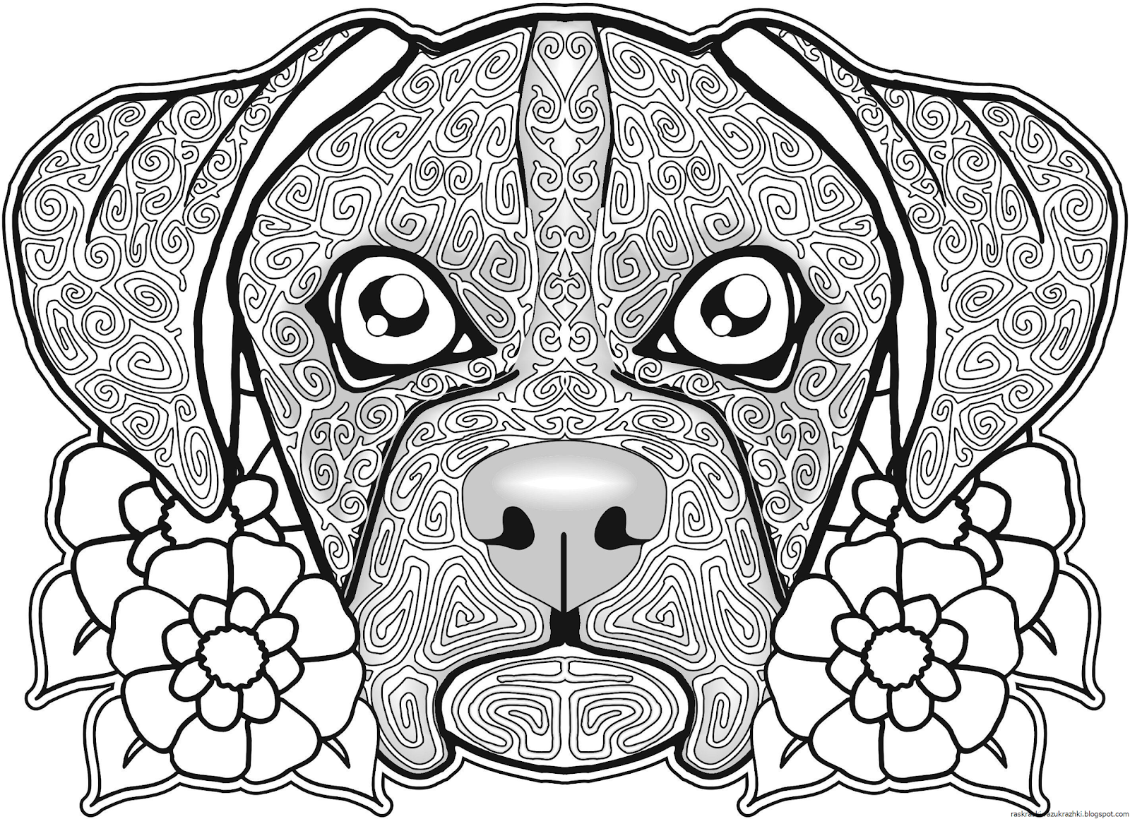 Сложные раскраски для детей (много фото) - drawpics.ru