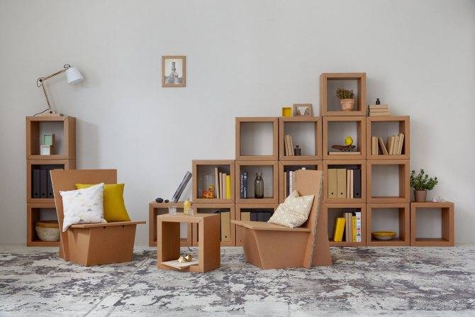 Мебель из картона - шкаф | страна мастеров