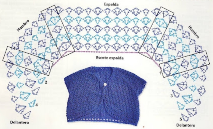 Реглан крючком сверху модели со схемами ⋆ страна рукоделия - вязание и вышивка своими руками