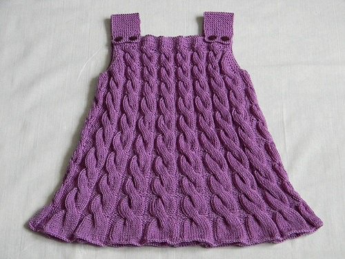 Вязаные платья для девочек (фото): схемы спицами как связать