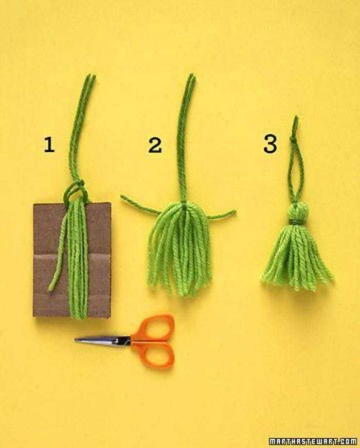 Поделки из ниток: инструкция изготовления поделок из ниток поэтапно, варианты красивых и простых изделий своими руками