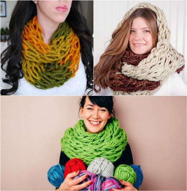 Как связать шарф-снуд спицами своими руками: инструкция со схемами от а до я. топ-100 фото лучших моделей
