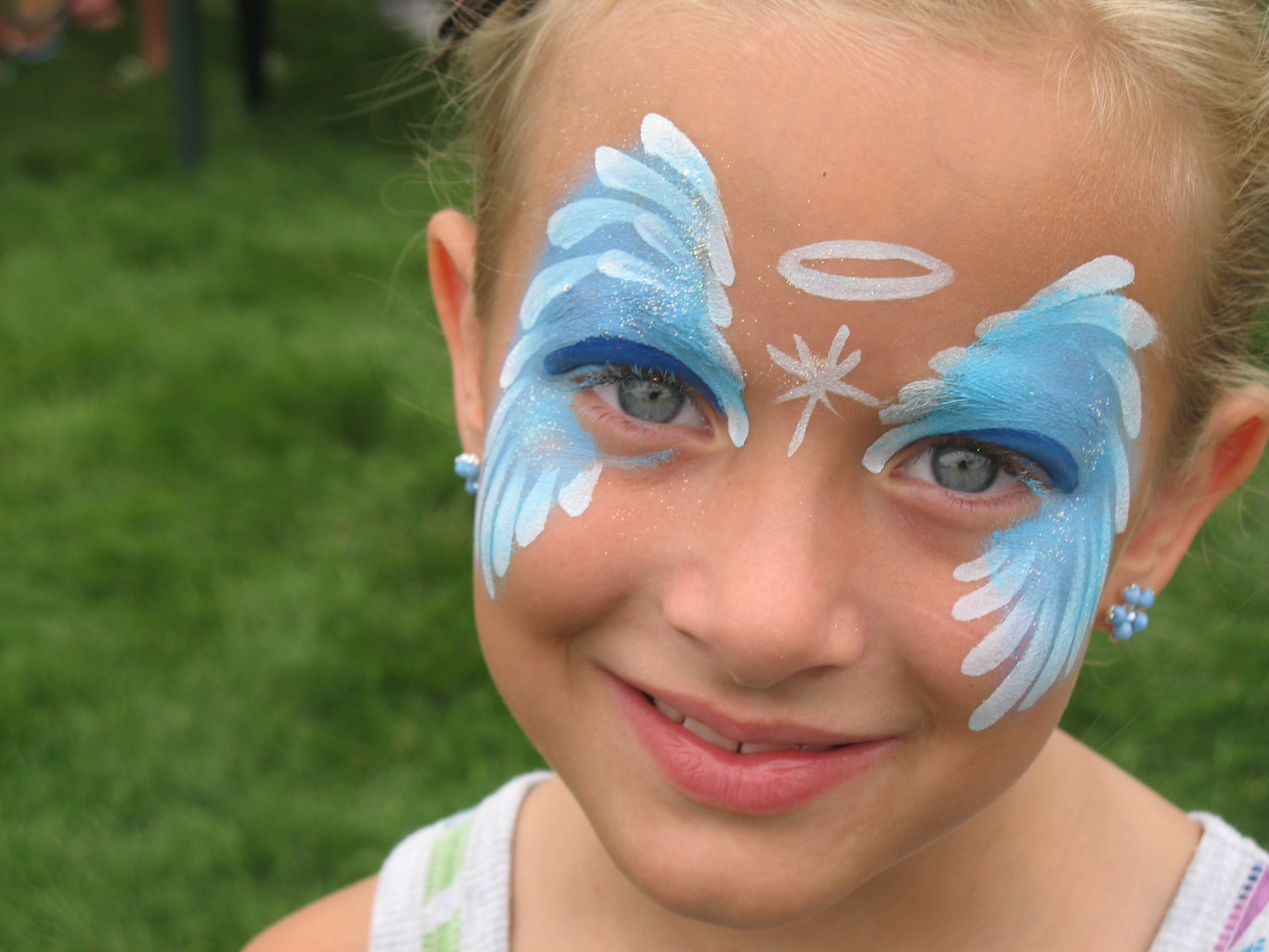 Face paint перевод. Аквагрим для детей. Грим на лице для детей. Красивый аквагрим. Аквагрим для детей легкий для девочек.