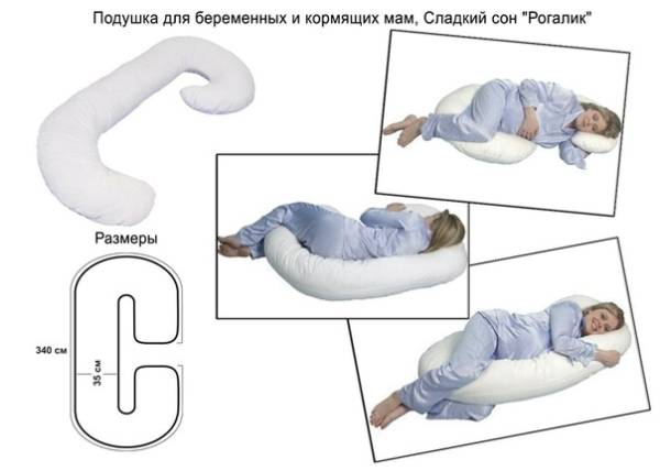 Полезные советы: как пошить подушку для беременных своими руками