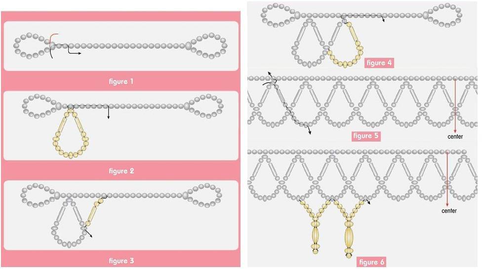 Чокеры из бисера своими руками со схемами