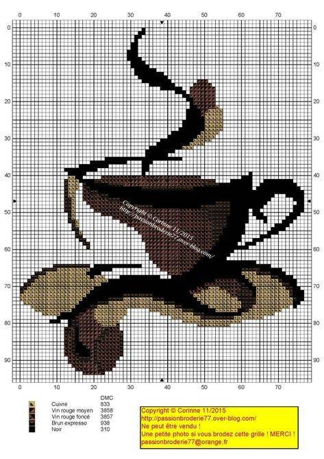 Кофейная вышивка: выбираем схему ароматной чаши. кофейная вышивка: выбираем схему ароматной чаши схемы крестом кофе