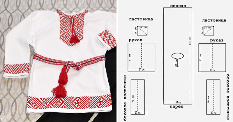 Русская народная рубаха: как самостоятельно пошить этническую одежду для мальчика или взрослого мужчины