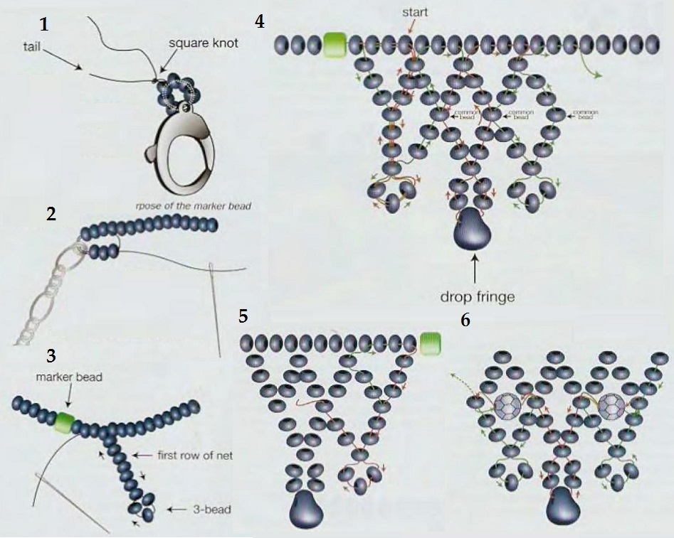 Колье из бисера своими руками (87 фото) - мастер-классы для начинающих, схемы плетения, как сделать ожерелье