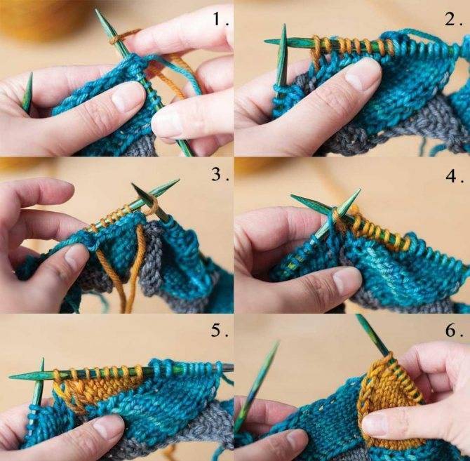 Пошаговая инструкция вязания спицами и крючком в технике "энтерлак" для начинающих