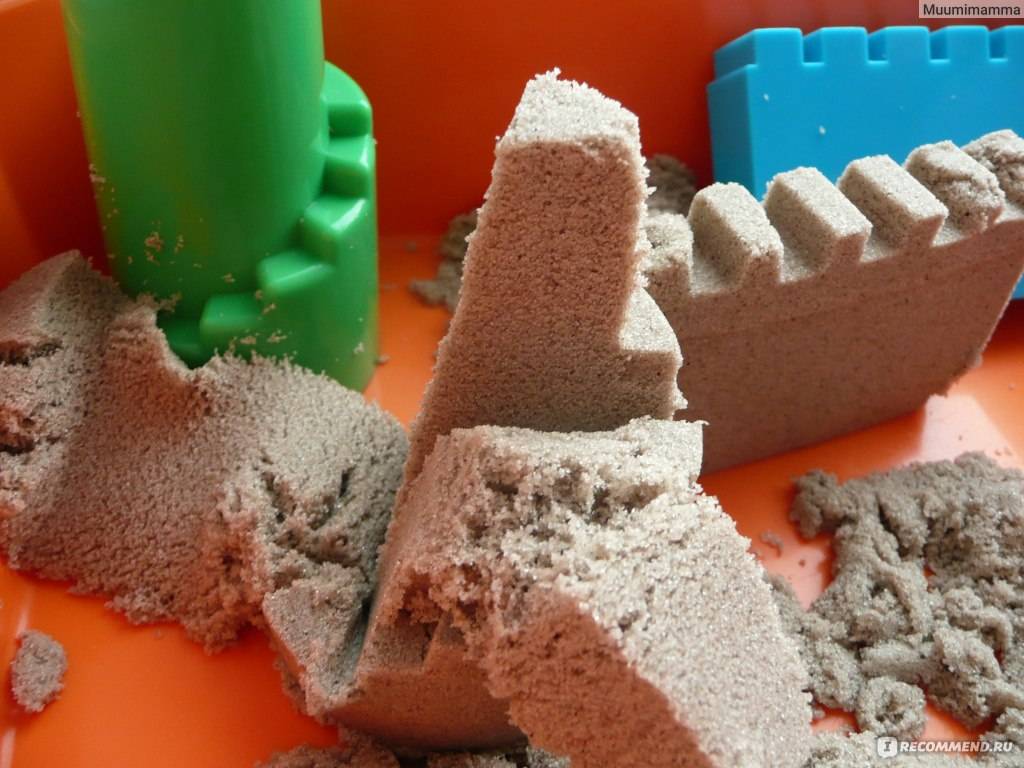 Как сделать кинетический песок? 5 простых способов