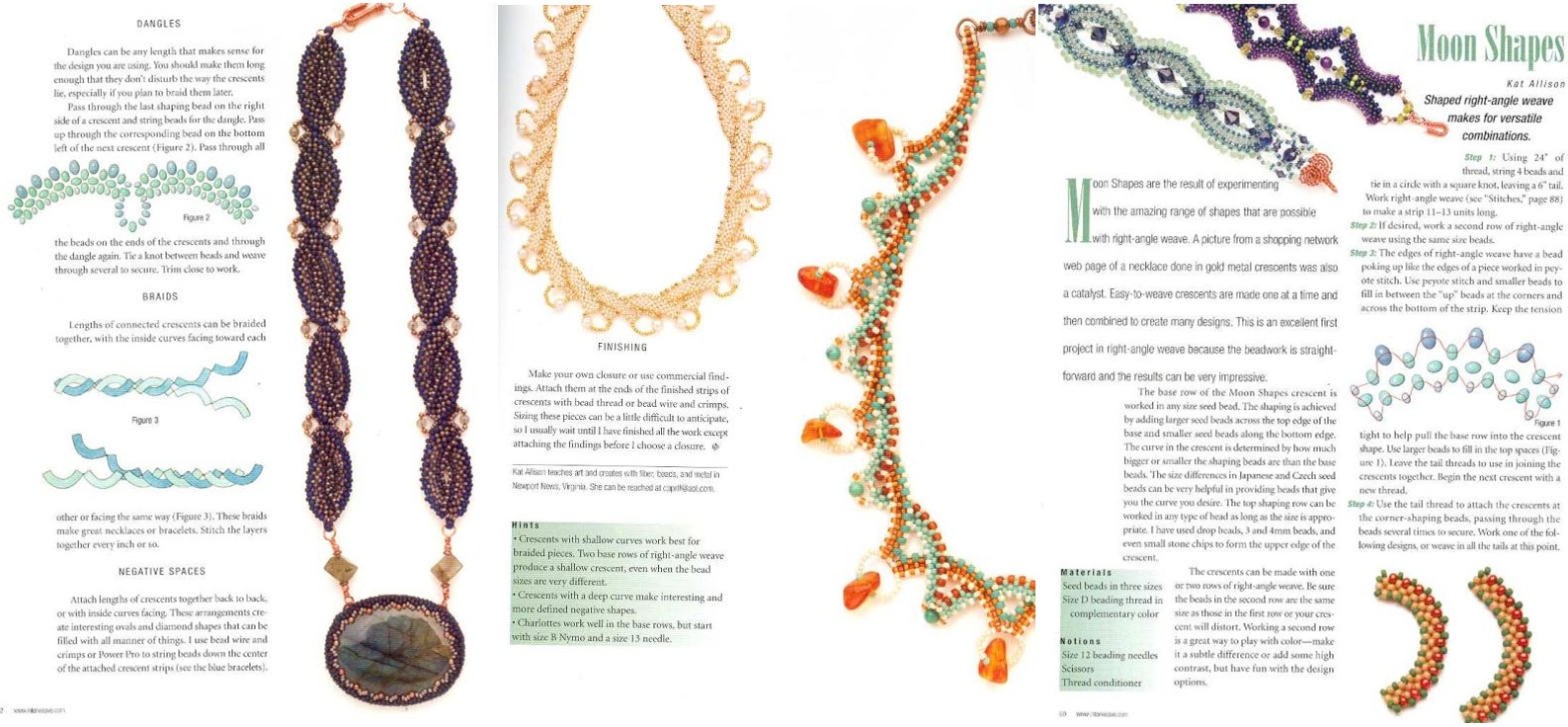 Интересные 9 идей по созданию роскошного ожерелья из бисера и бусин