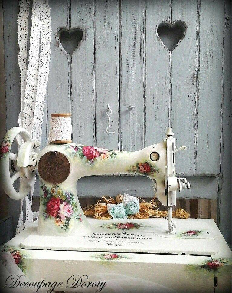 Сувениры швейная машина своими руками. швейная машинка «маковое поле»: мастер-класс по декупажу. прекрасный подарок начинающей швее