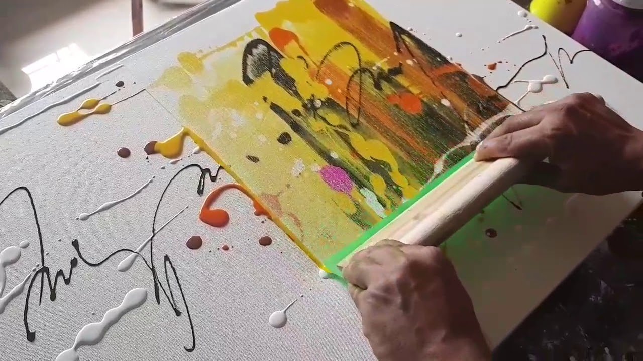 Акриловые краски для рисования. как пользоваться на холсте, ткани, стенах
