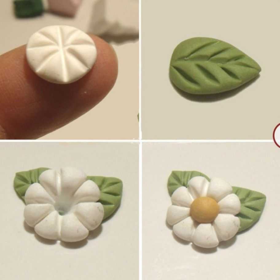 Цветы из полимерной глины (мастер-классы)