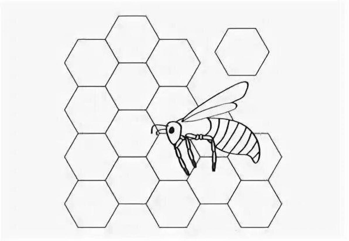 Как нарисовать пчелу карандашом и красками поэтапно