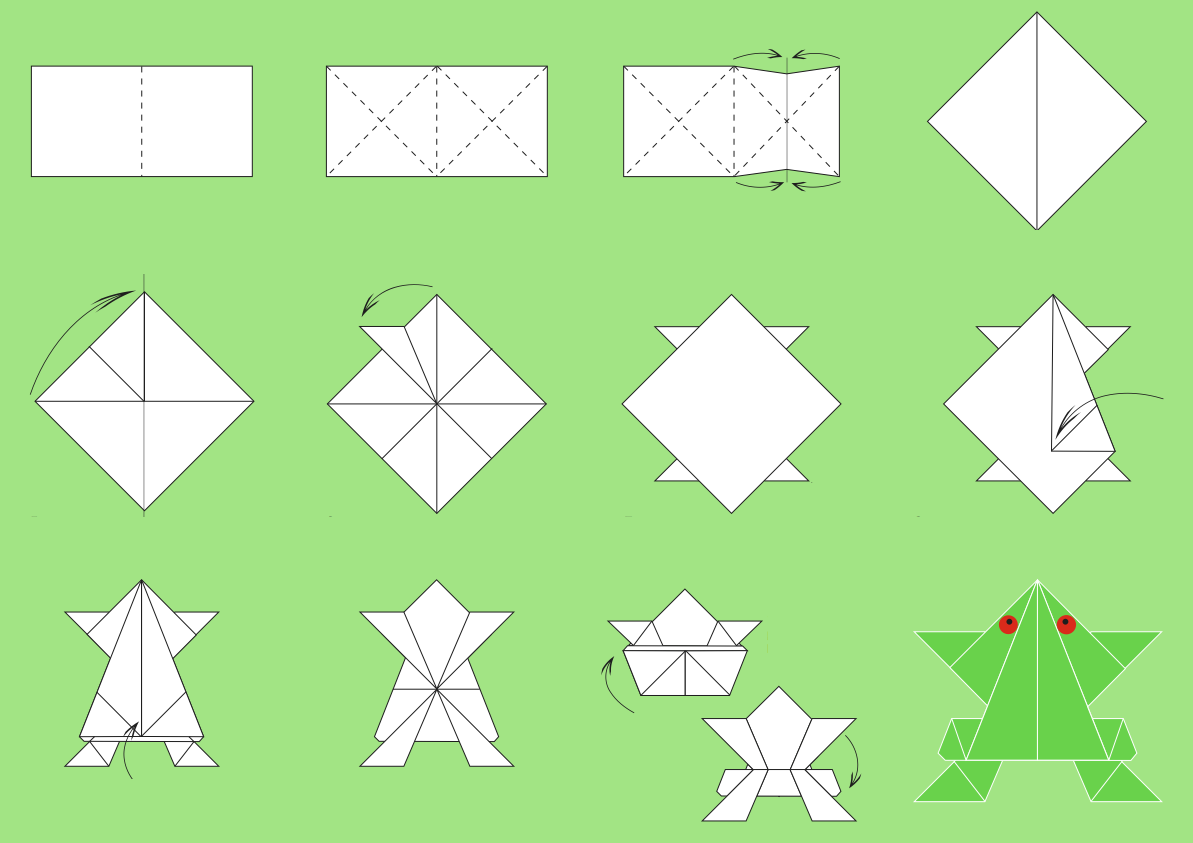Оригами поделки из бумаги своими руками для детей!