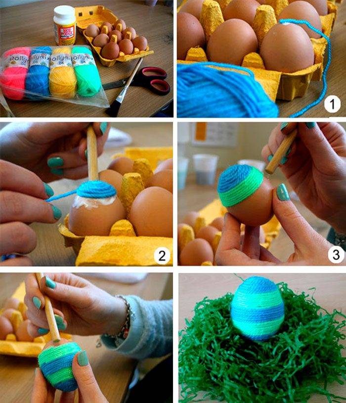 Пасхальные яйца своими руками