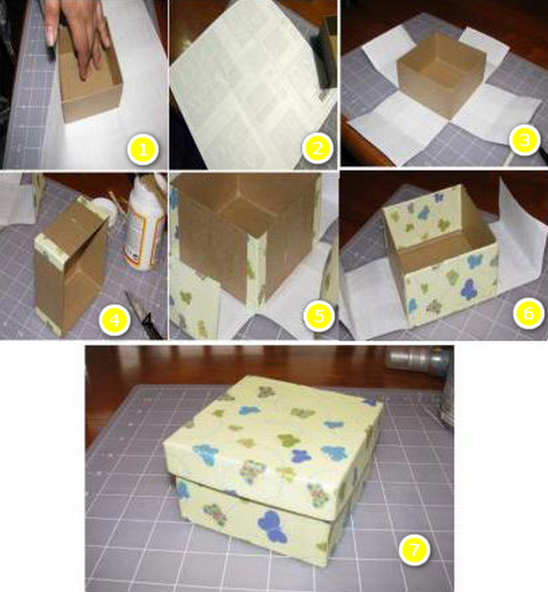 Как упаковать коробку в подарочную бумагу своими руками
как упаковать коробку в подарочную бумагу своими руками