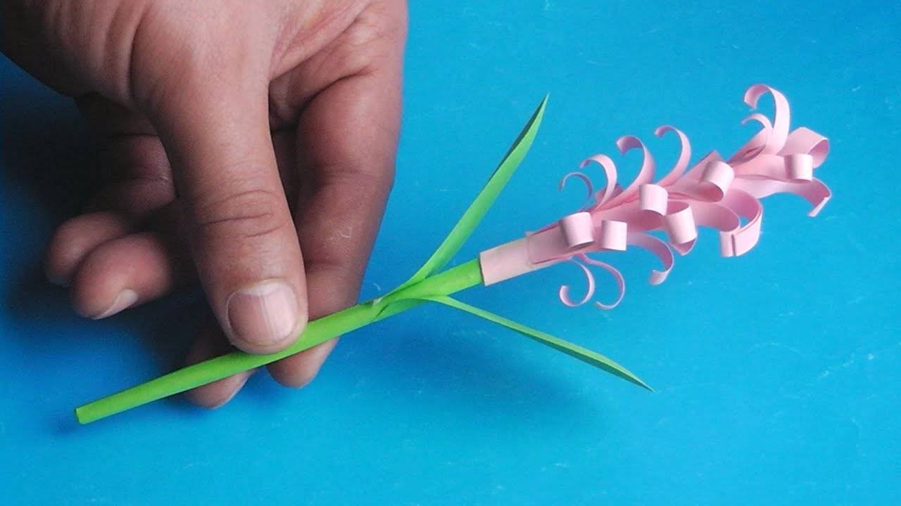 Гиацинт из бумаги: виды оригами и особенности создания цветков