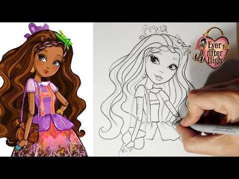 Как нарисовать монстер хай карандашом поэтапно? как нарисовать куклу монстер хай для детей – портрет и в полный рост?