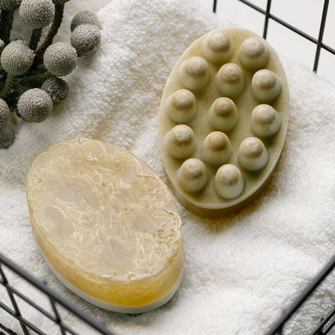 Как сделать полезное мыло с люфой своими руками?