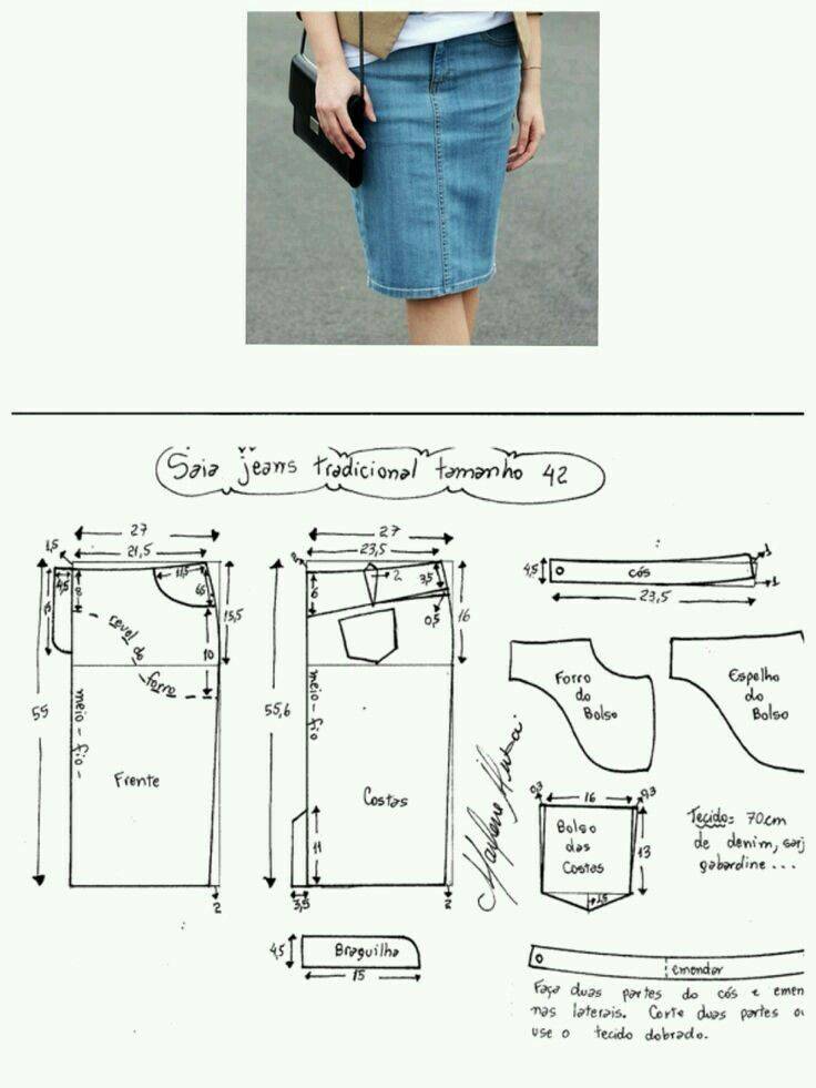 Как сделать из джинс юбку: особенности и инструкция создания разных моделей