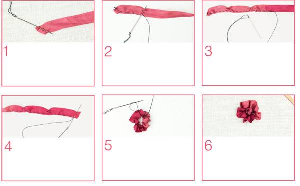 Как вышить розу лентами: четыре способа для начинающих