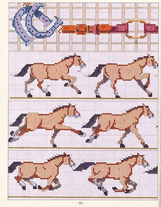 Волшебные крестики - вышиваем лошадь для работы и карьеры. мастер-класс для начинающих (2 часть). - страна мам
