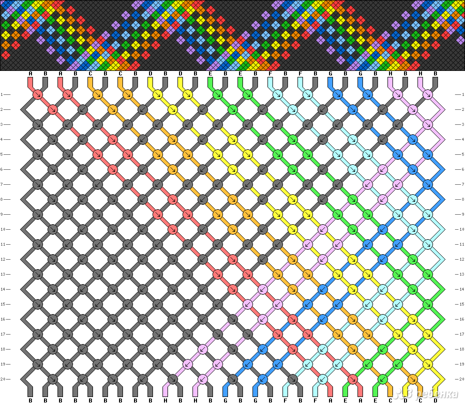 Плетение фенечек. Схемы фенечек. Фенечки косое плетение. Схемы фенечек косого плетения.