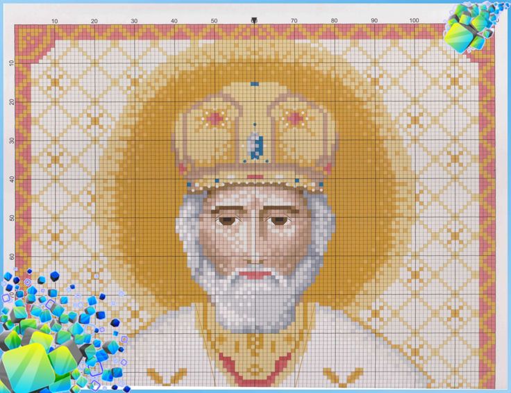 Вышивка православной иконы крестом: советы по скачиванию бесплатных схем и по вышиванию