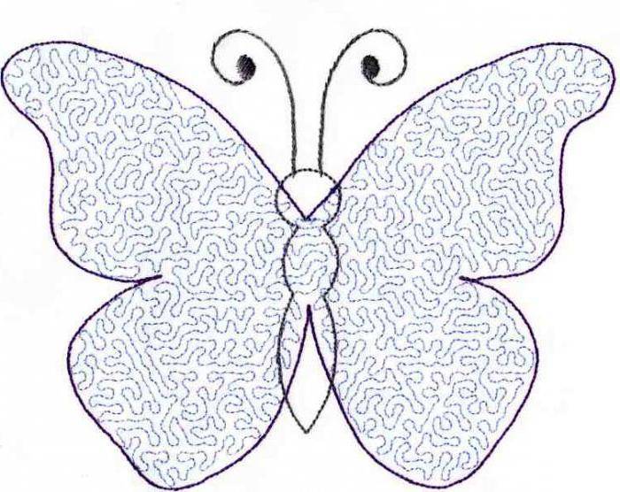 Аппликация бабочка из цветной бумаги — шаблоны