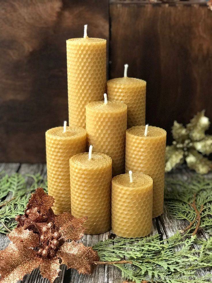 Как сделать красивые свечи из воска своими руками — лучшие идеи с фото