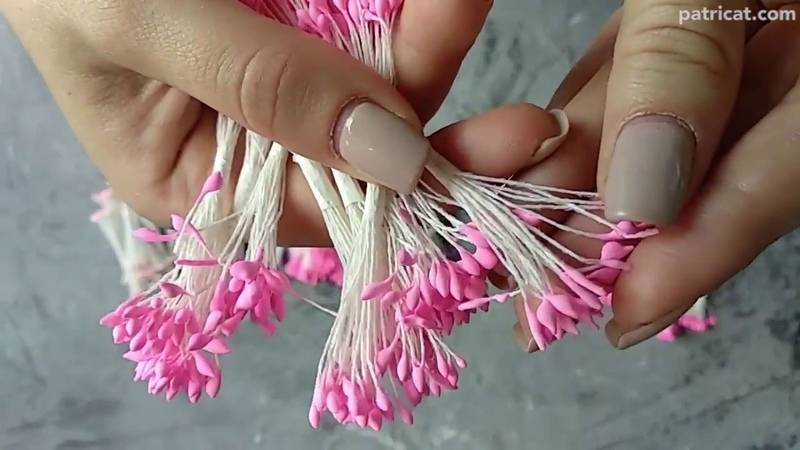 Как сделать тычинки для цветов своими руками - пошаговая инструкция с фото и описанием